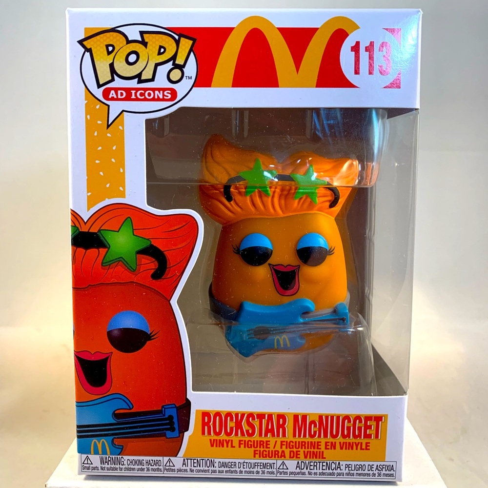 Funko Pop Mcdonald’s Rockstar McNugget